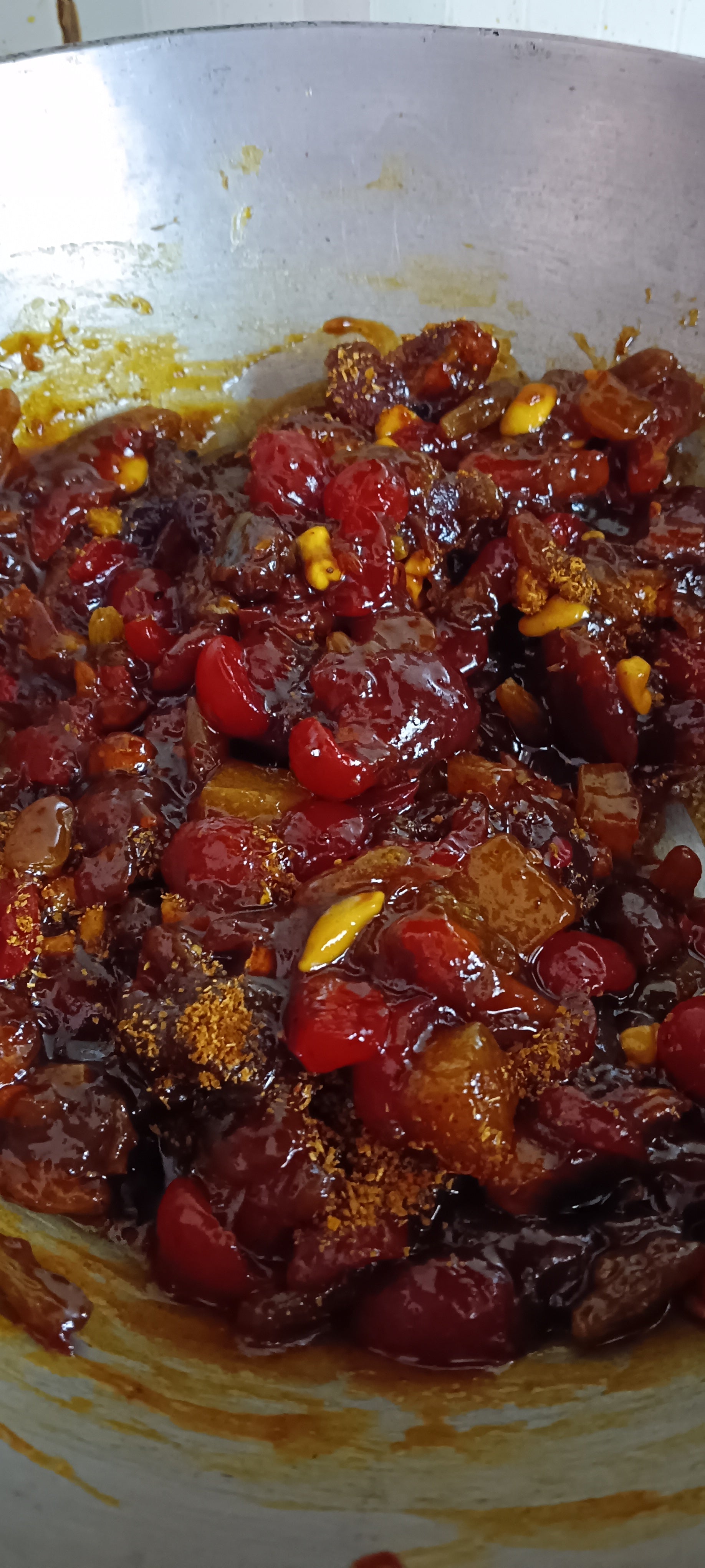 Premium Dry Fruit Pickle | Sweet, Spicy & Handcrafted Indian Delicacy 🍇🥭🥜✨